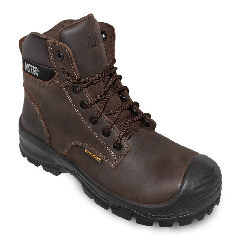 アドテック メンズ シューズ ブーツ・レインブーツ AdTec Mens Work Boots Brown ブラウン