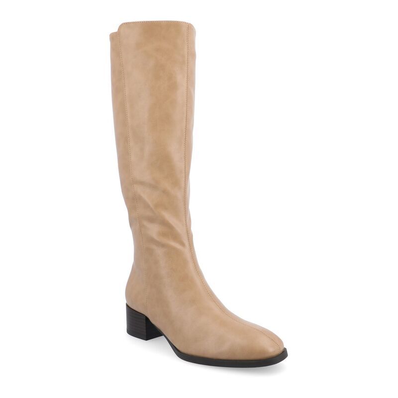 ジャーニー レディース シューズ ブーツ・レインブーツ Journee Devri Womens KneeHigh Boots Tan タン