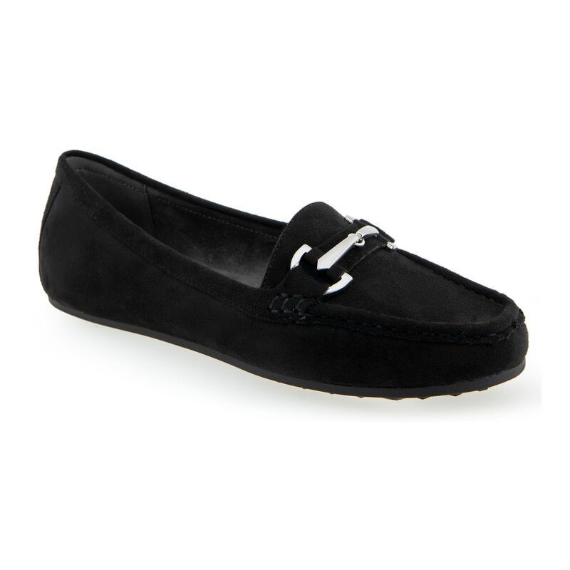 エアロソールズ レディース シューズ スリッポン・ローファー Aerosoles Day Drive Womens Loafer Flats Black ブラック