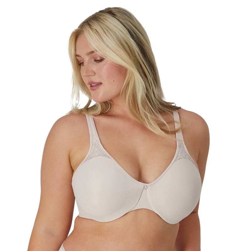 バリ レディース アンダーウェア ブラジャー ミニ Bali Passion For Comfort FullFigure Minimizer Underwire Bra DF3385 Sandshell