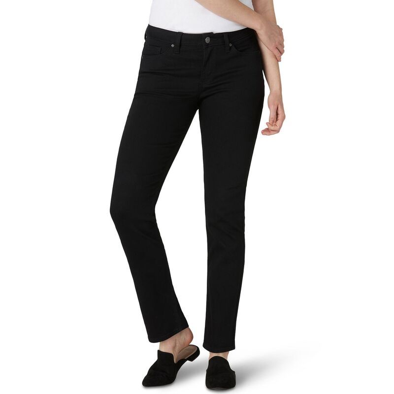リー レディース ボトムス デニムパンツ ジーンズ Womens LeeR Legendary Straight Jeans Black ブラック