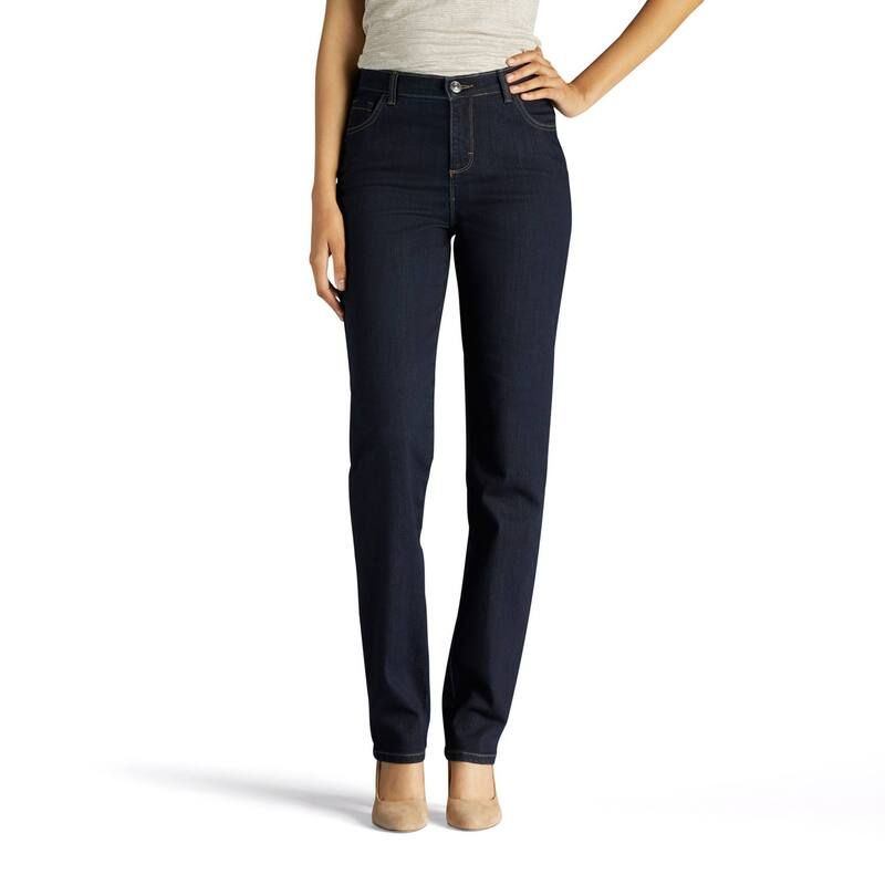 リー レディース ボトムス デニムパンツ ジーンズ Womens LeeR Instantly Slims High Waisted StraightLeg Jeans Heritage