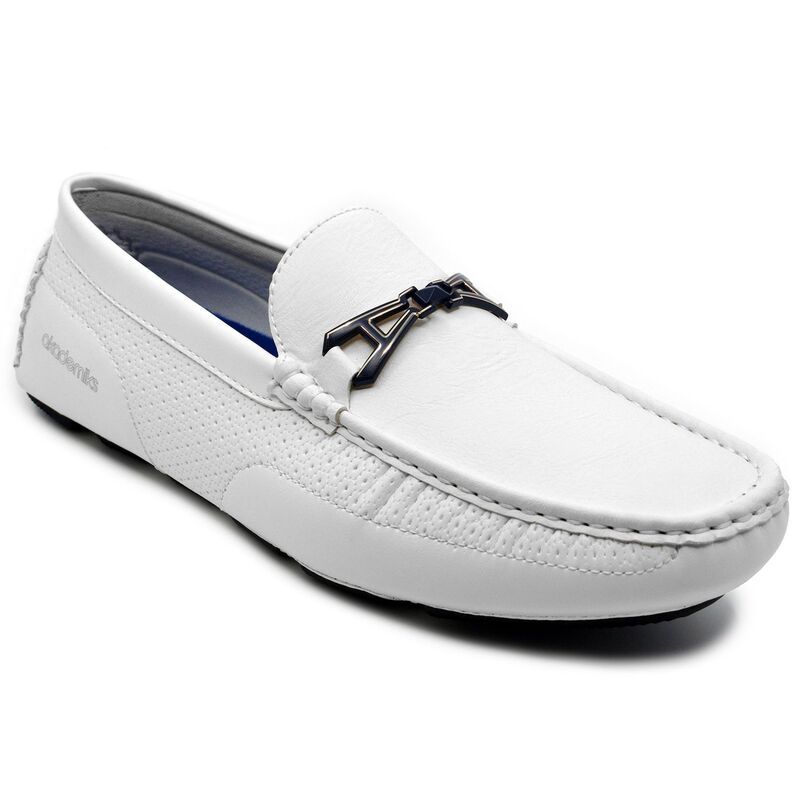 アカデミクス メンズ シューズ スリッポン・ローファー Akademiks Tabor Mens Loafers White ホワイト