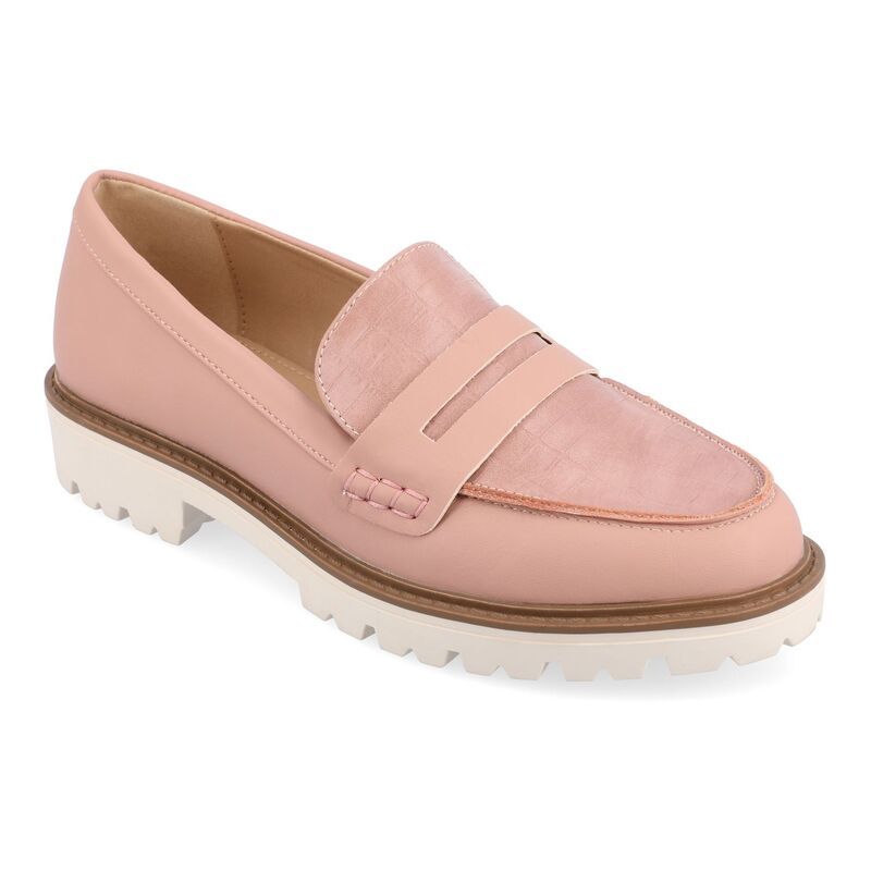 ジュルネ コレクション レディース シューズ スリッポン・ローファー Journee Collection Kenly Tru Comfort Foam Womens Loafers Blush ブラッシュ