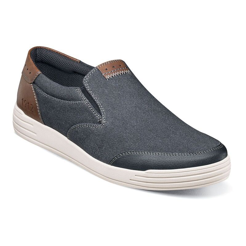 ノンブッシュ メンズ シューズ スリッポン・ローファー スニーカー Nunn BushR Kore City Walk Mensneakers Blue Denim デニム