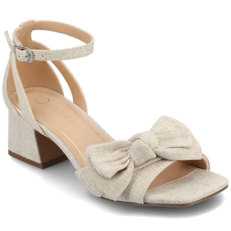 ジャーニー レディース シューズ サンダル Journee Zevi Womens Tru Comfort Foam Sandals Bone