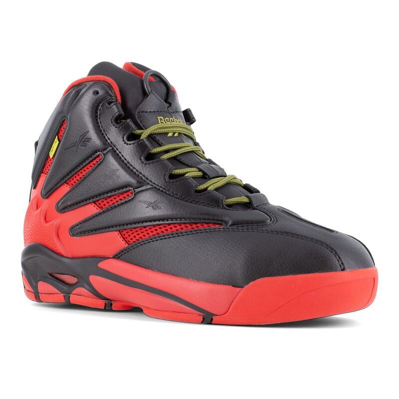 リーボック メンズ シューズ スニーカー Reebok Work Blast Mens Composite Toe Met Guard Sneakers Black ブラック