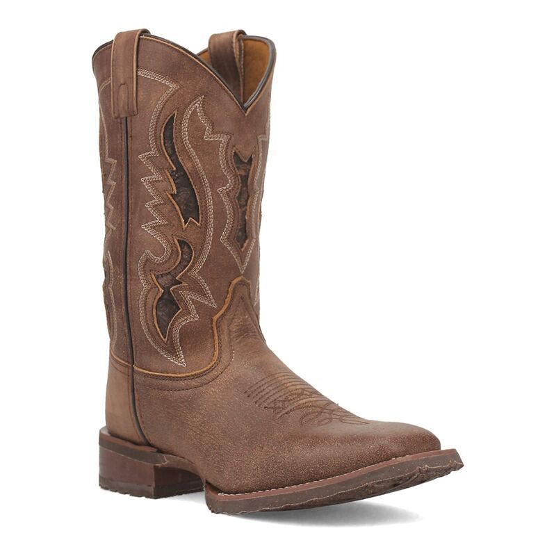 ラレド メンズ シューズ ブーツ・レインブーツ レザー Laredo Martie Mens Leather Boots Tan タン