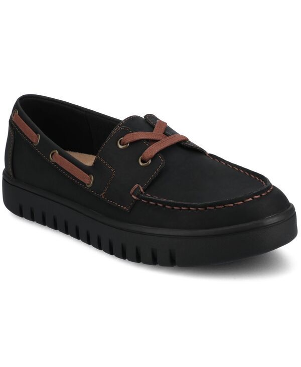 ジュルネ コレクション レディース シューズ スリッポン・ローファー Journee Collection Womens Marion Boat Shoe Loafers Black ブラック