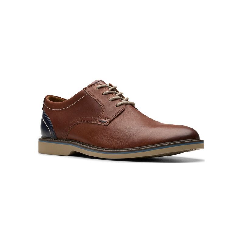 クラークス メンズ シューズ オックスフォード レザー Clarks Radcliff Low Mens Leather Oxford Shoes Dark Brown ブラウン