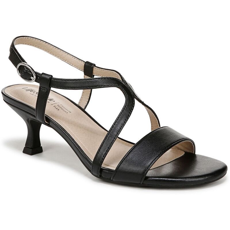 ライフストライド レディース シューズ パンプス ヒール LifeStride Nolita Womenslingback Heels Black ブラック