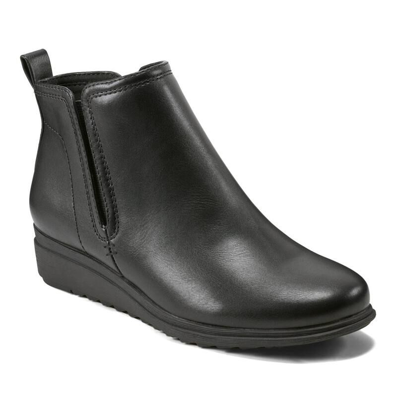 イージースピリット レディース シューズ ブーツ・レインブーツ アンクル Easy Spirit Yu Lug Bottom Wedge Womens Ankle Boots Black ブラック