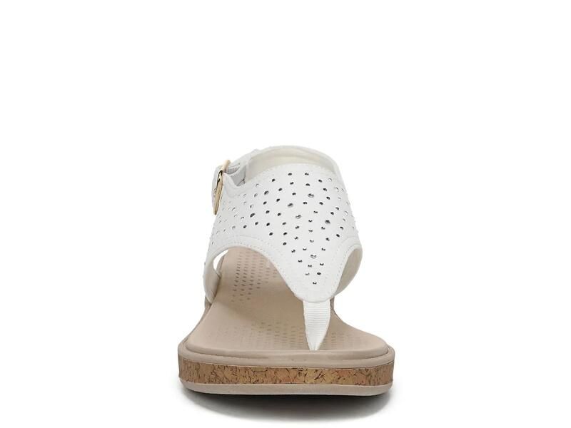 ライフストライド レディース シューズ サンダル LifeStrideBeachy Bright Wedge Sandal White ホワイト