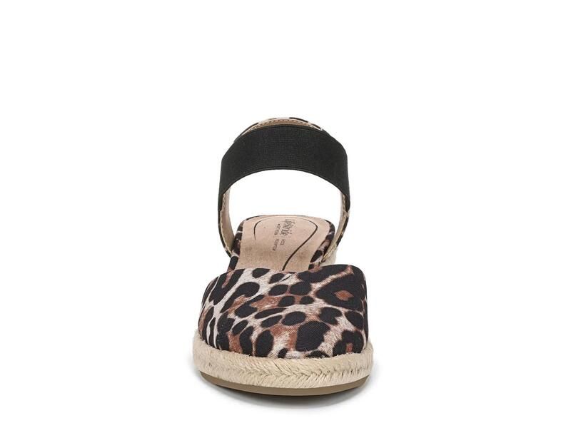 ライフストライド レディース シューズ サンダル LifeStrideKimmiespadrille Wedge Sandal Beige Leopard Print ベージュ
