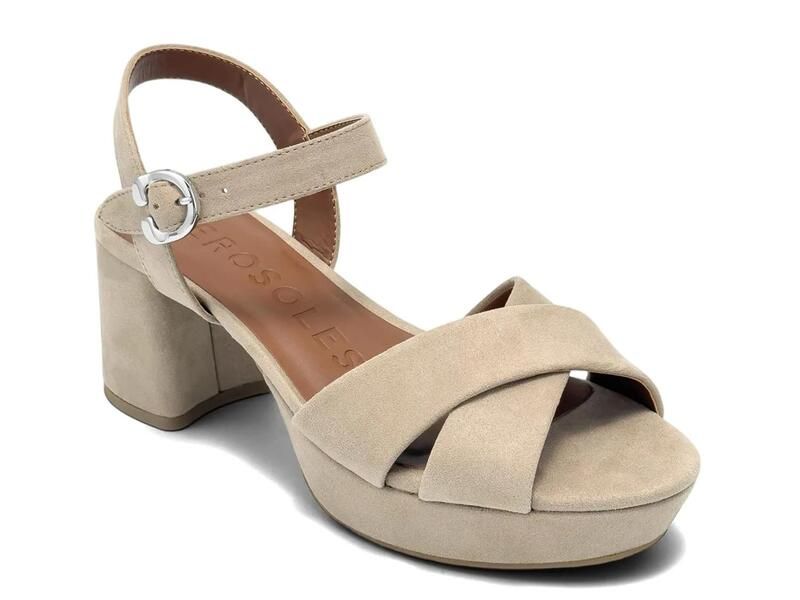 エアロソールズ レディース シューズ サンダル プラットフォーム AerosolesCosmos Platform Sandal Dark Brown ブラウン