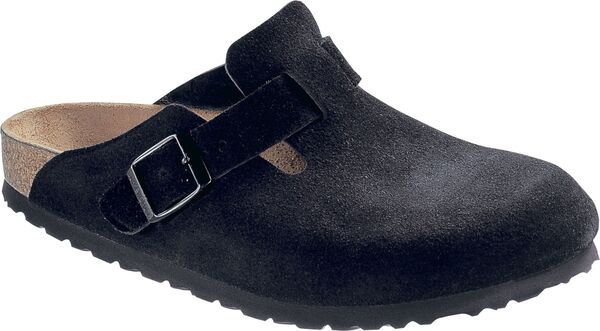 ビルケンシュトック レディース シューズ スニーカー Birkenstock Womens Boston Soft Footbed Clogs Black ブラック