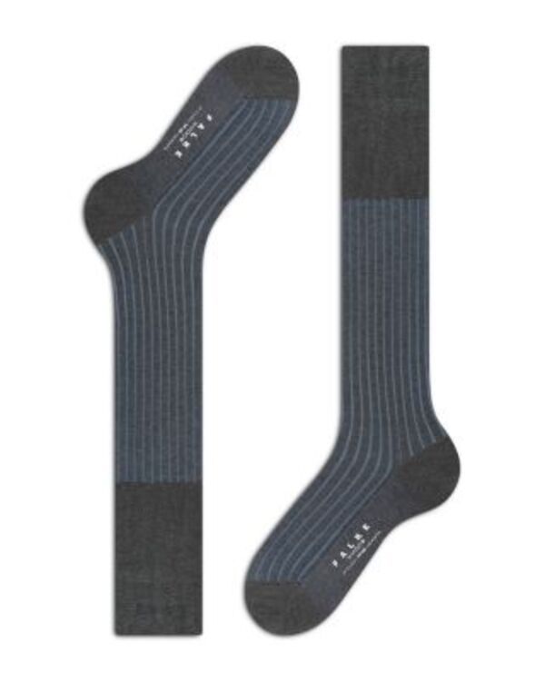 ファルケ メンズ アンダーウェア 靴下 Falke Shadow Knee High Socks Anthracite