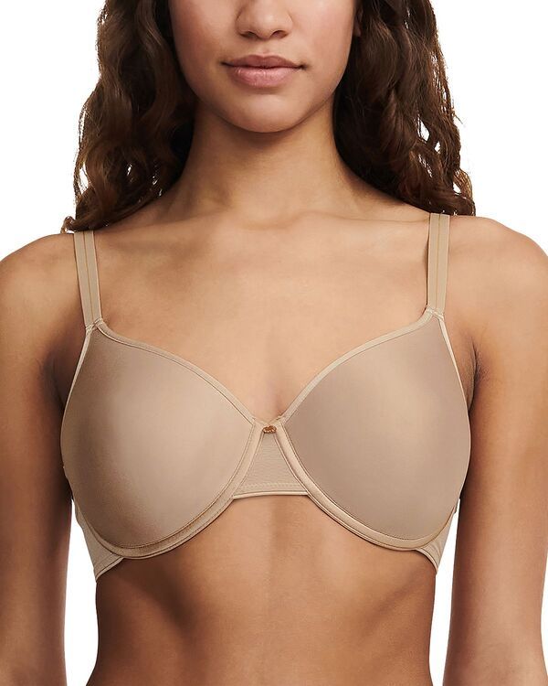 シャントル レディース アンダーウェア ブラジャー Chantelle C Essential Full Coverage Smooth Bra Ultra Nude