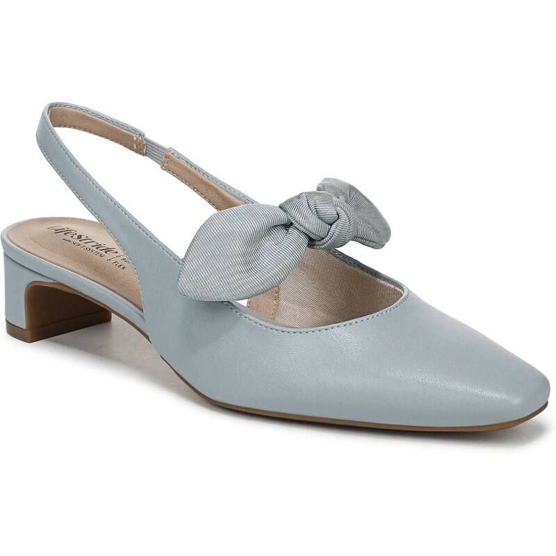 ライフストライド レディース シューズ パンプス LifeStride Lucia Womenslingback Pumps Pearl Blue パール