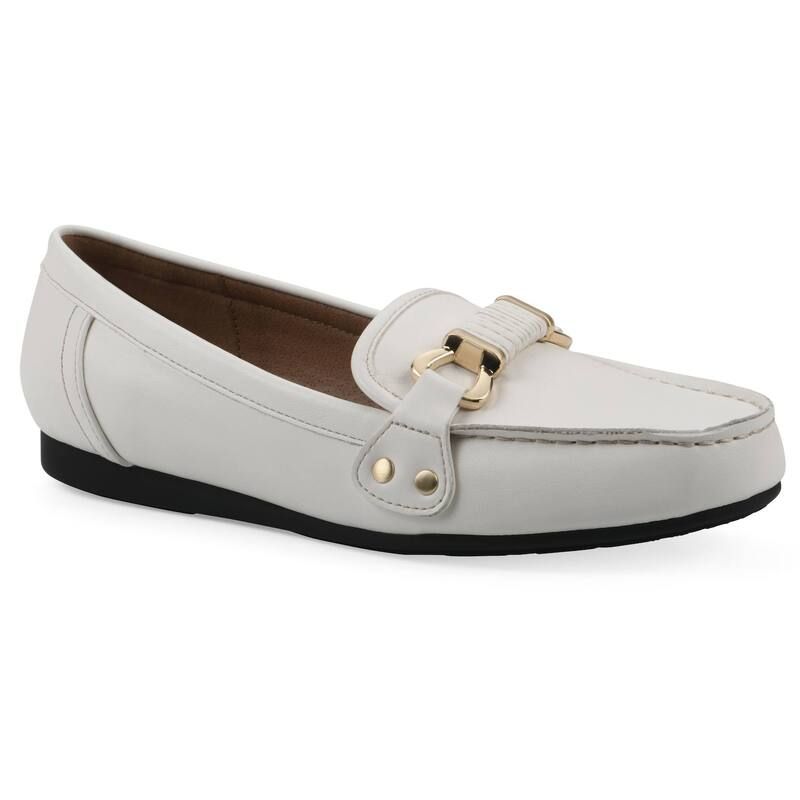 ホワイトマウンテン レディース シューズ スリッポン・ローファー White Mountain Wayside WomenslipOn Loafers White Smooth ホワイト