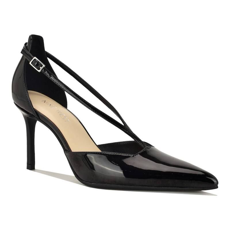 ナインウェスト レディース シューズ パンプス ヒール Nine West Condea Womens Pointy Toe Stiletto Heel Dress Pumps Black Patent ブラック