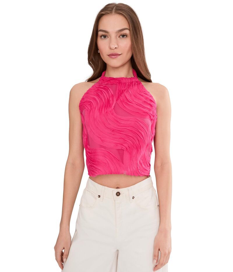 トリーナターク レディース トップス シャツ Trina Turk Myka Top Magenta Milano マゼンタ