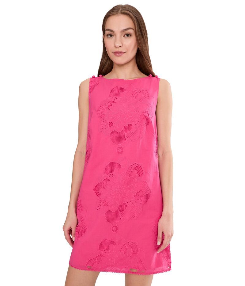 トリーナターク レディース トップス ワンピース Trina Turk Francesca Dress Magenta Milano マゼンタ