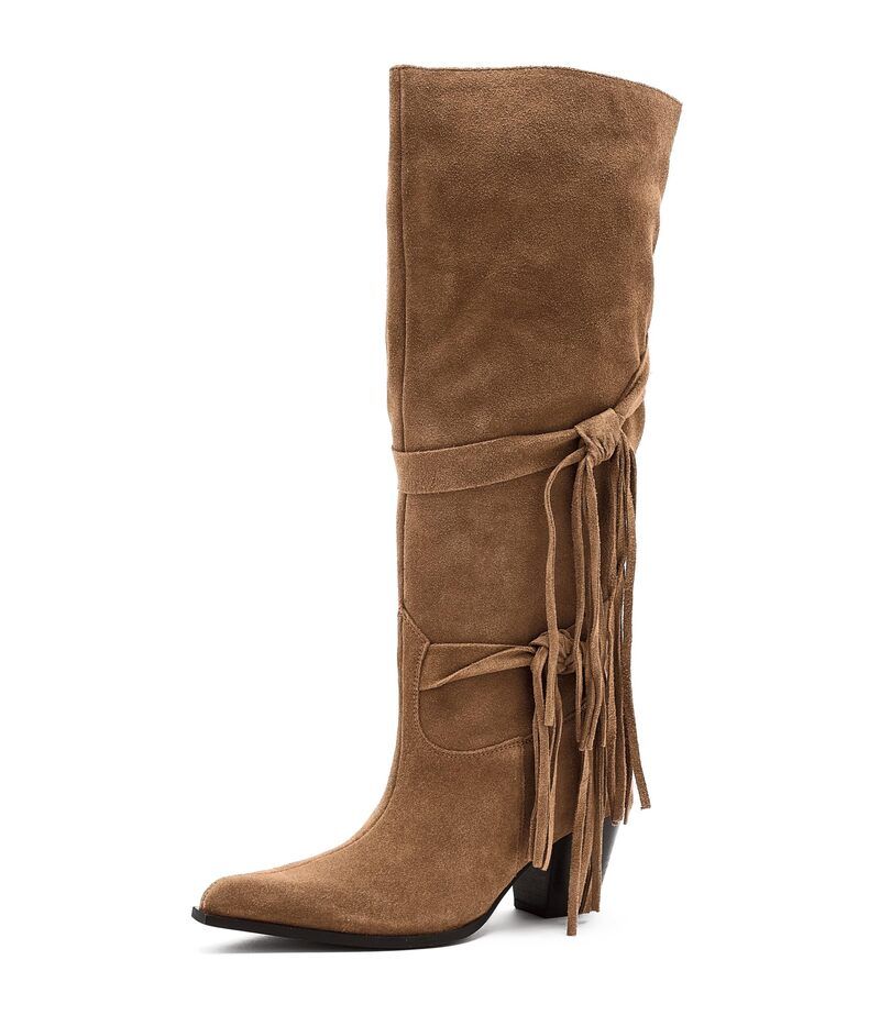 フリーピープル レディース シューズ ブーツ・レインブーツ フリンジ Free People Fast Lane Fringe Bootsand サンド