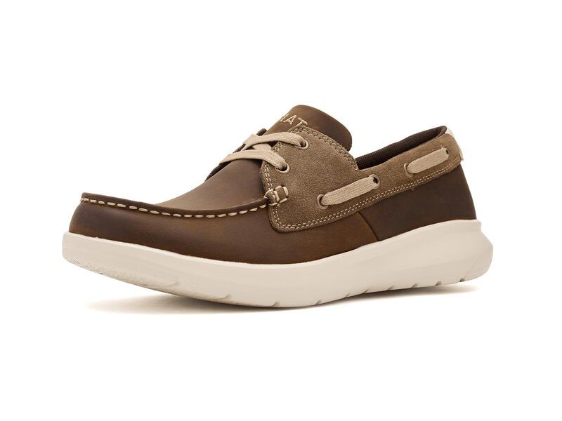 アリアト メンズ シューズ Ariat Hilo Shore Distressed Brow