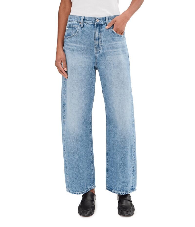 エージージーンズ レディース ボトムス デニムパンツ AG Jeans Hattie HighRise Barrel Blueprint