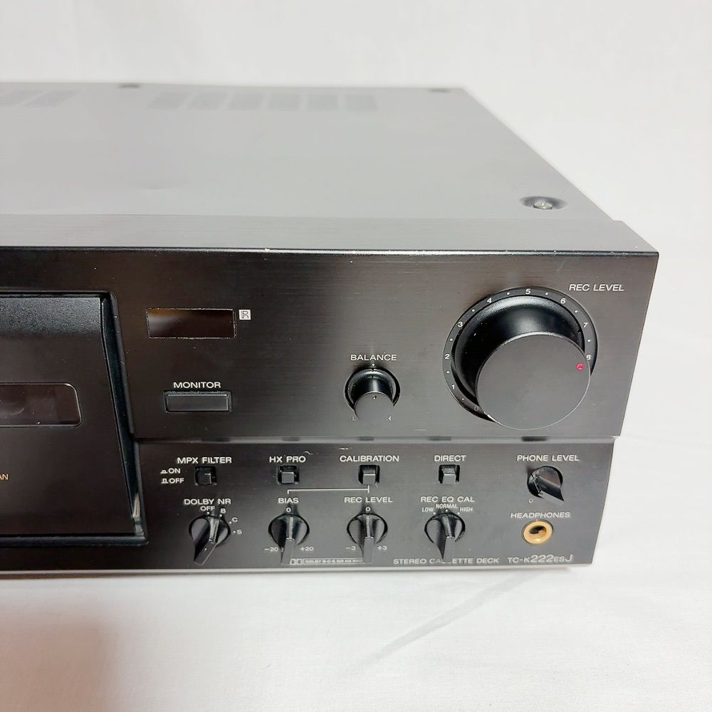SONY TC-K222ESJ ESシリーズ カセットデッキ ステレオデッキ