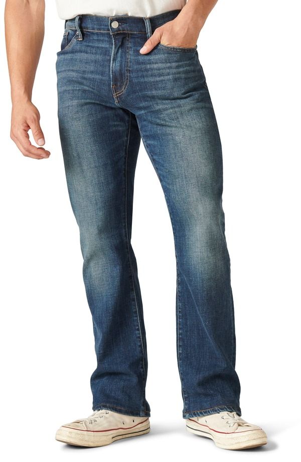 ラッキーブランド メンズ ボトムス デニムパンツ ブーツカット ブーツ ジーンズ Lucky Brand 383 Easy Rider Bootcut Jeans Brigden