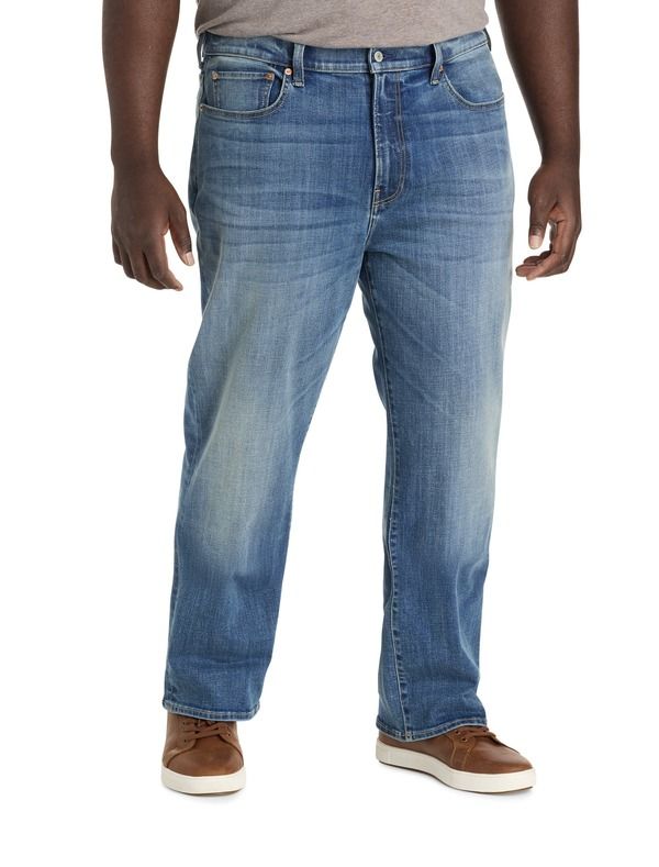 ラッキーブランド メンズ ボトムス デニムパンツ トール ジーンズ Lucky Brand Big Tall Oakham RelaxedFit StraightLeg Jeans Oakham