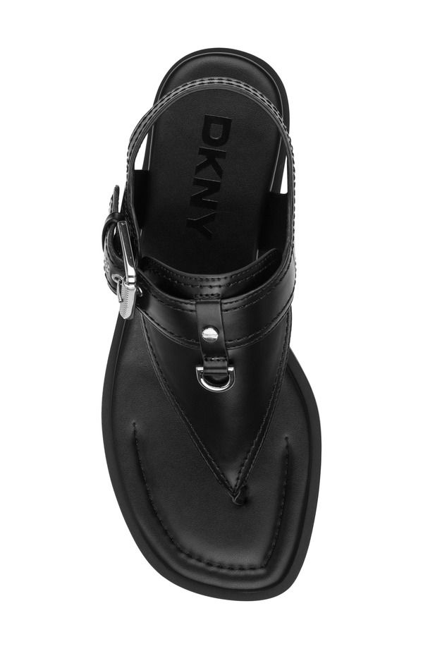 ダナ キャラン ニューヨーク レディース シューズ サンダル DKNY Cassiane Slingback Sandal Black ブラック