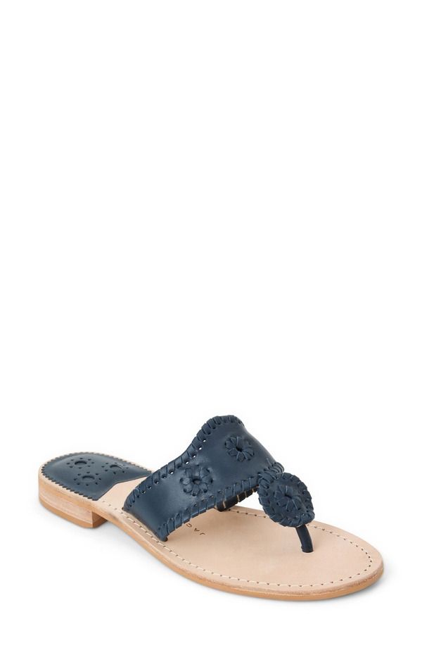 ジャックロジャース レディース シューズ サンダル Jack Rogers Jacks Flat Sandal Midnight Navy Midnight Navy ネイビー