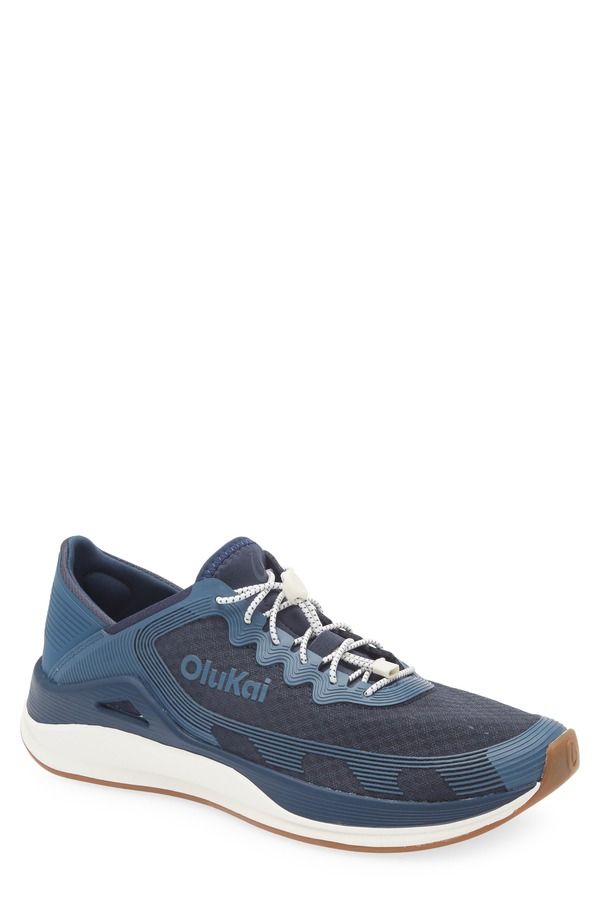オルカイ メンズ シューズ スニーカー OluKai Ahi Sneaker Mood Indigo Coastal Blue インディゴ