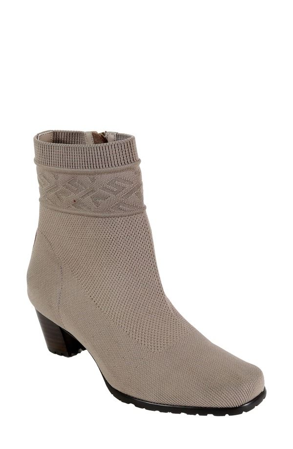 ダイビッドテイト レディース シューズ ブーツ・レインブーツ ニット David Tate Kalista Wateresistant Knit Bootie Taupe トープ