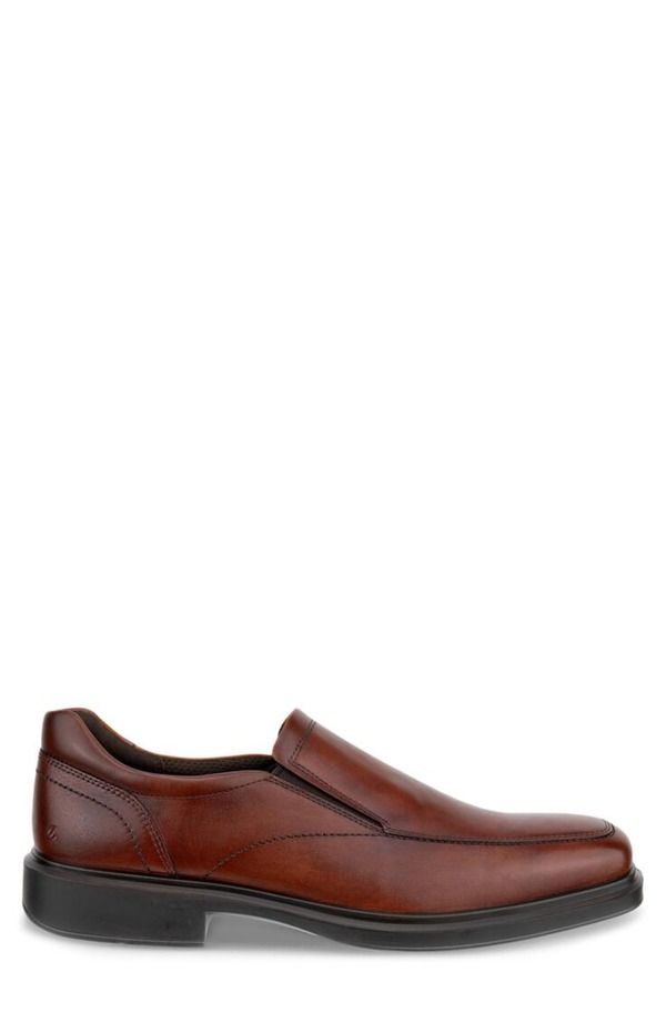エコー メンズ シューズ レザー ECCO Helsinki 20 Apron Toe Leather SlipOn Cognac Cognac