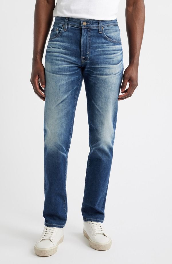 エージー メンズ ボトムス デニムパンツ スリムフィット ジーンズ AG Tellislim Fit Jeans 11 Years Capra