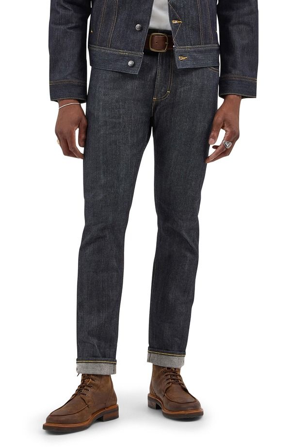 リー メンズ ボトムス デニムパンツ スリムフィット ジーンズ Lee 101 Rider Slim Fit Jeans Dry Indigo インディゴ