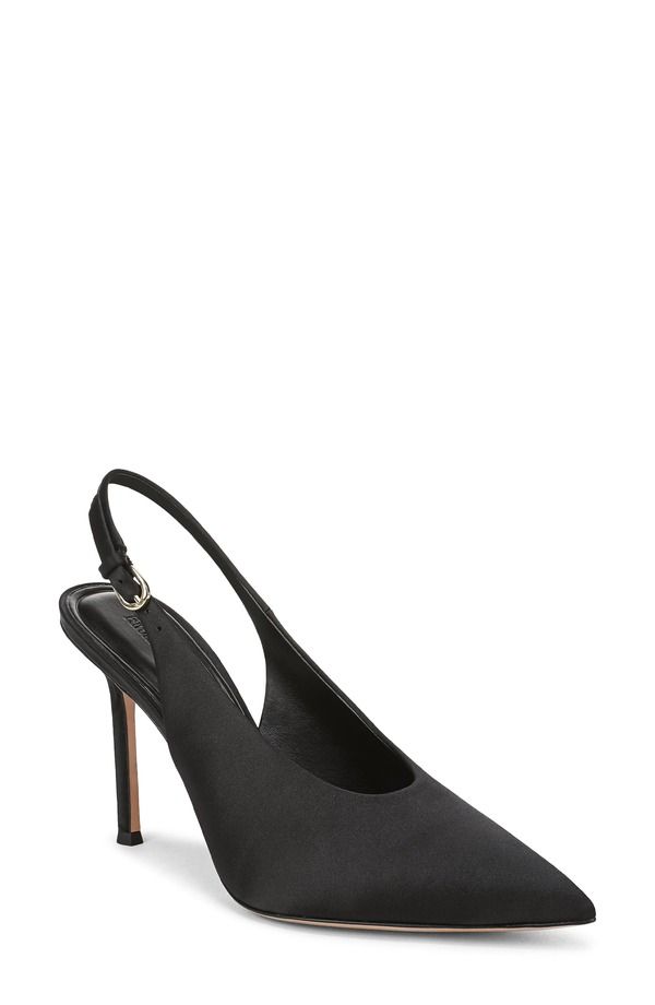 フェイバリット ドーター レディース シューズ ヒール サンダル Favorite Daughteremy Pointed Toe Slingback Sandal Black ブラック