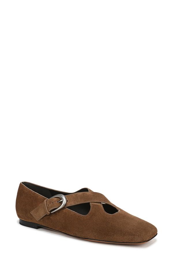 ヴィンス レディース シューズ パンプス Vince Cici Crosstrap Flat Elmwood