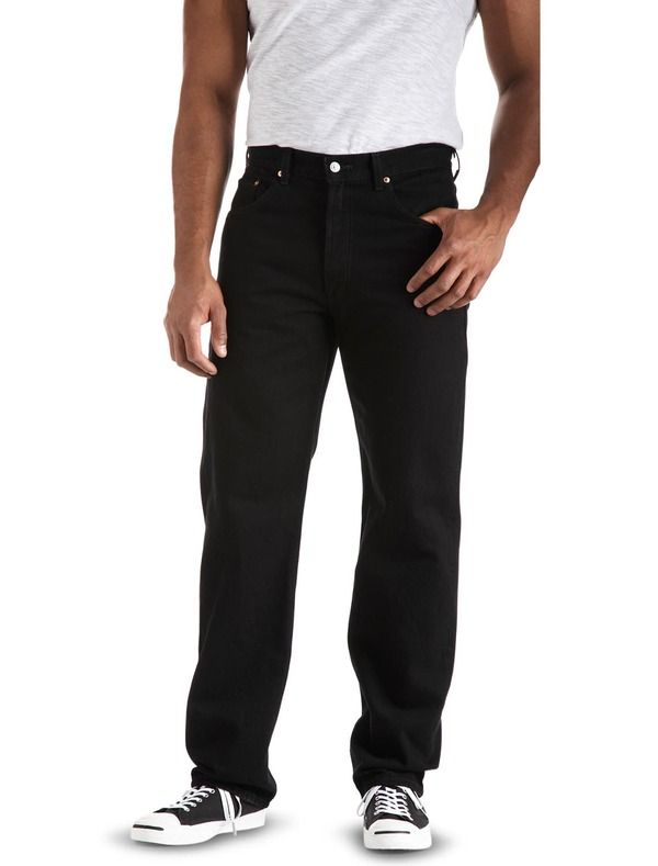 リーバイス メンズ ボトムス デニムパンツ ジーンズ Levis RelaxedFit 550 Jeans Black ブラック