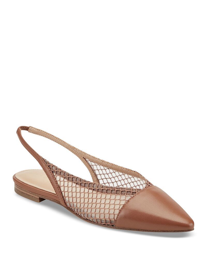 マーク・フィッシャー レディース シューズ パンプス Marc Fisher LTD Womens Davin Slingback Flats Medium Brown ブラウン