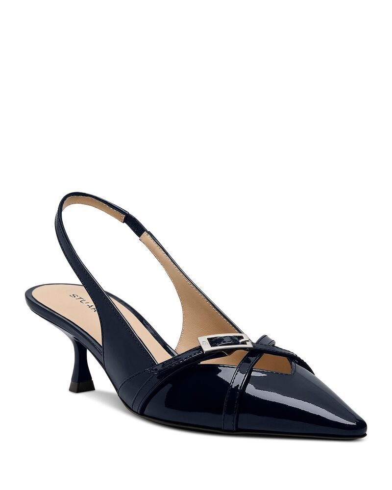 スチュアート ワイツマン レディース シューズ パンプス Stuart Weitzman Womens Georgie 50 Slingback Pumps Nice Blue ブルー