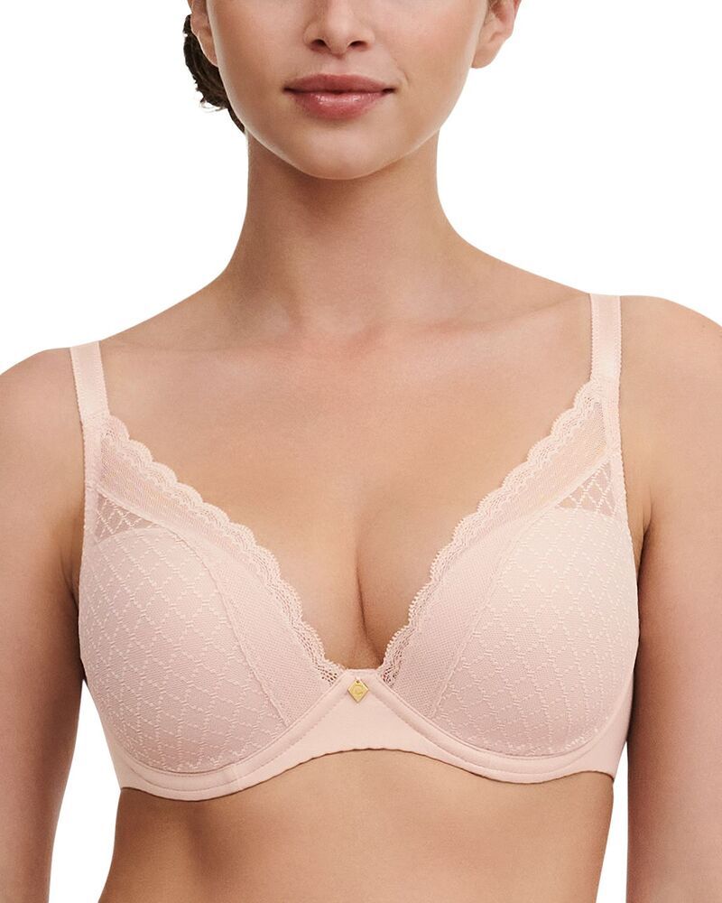 シャントル レディース アンダーウェア ブラジャー Tシャツ Chantelle Norah Plunge Underwire TShirt Bra Rose
