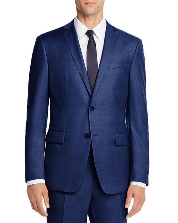 ジョンバルベイトス スター ユーエスエー レディース アウター ジャケット・ブルゾン スリムフィット ジャケット John Varvatos Star USA Basic Slim Fit Suit Jacket Blue ブルー