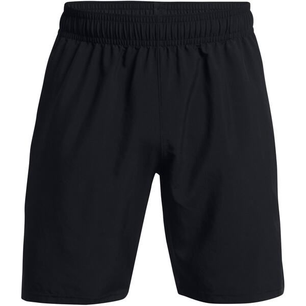 アンダーアーマー メンズ ボトムス ハーフパンツ・ショーツ ショートパンツ Under Armour Woven Wdmk Shorts BlackWhite ホワイト