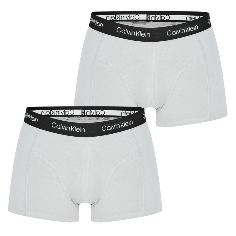 カルバンクライン メンズ アンダーウェア ボクサーパンツ Calvin Klein 2 Pack Trunks GryGry 3OU