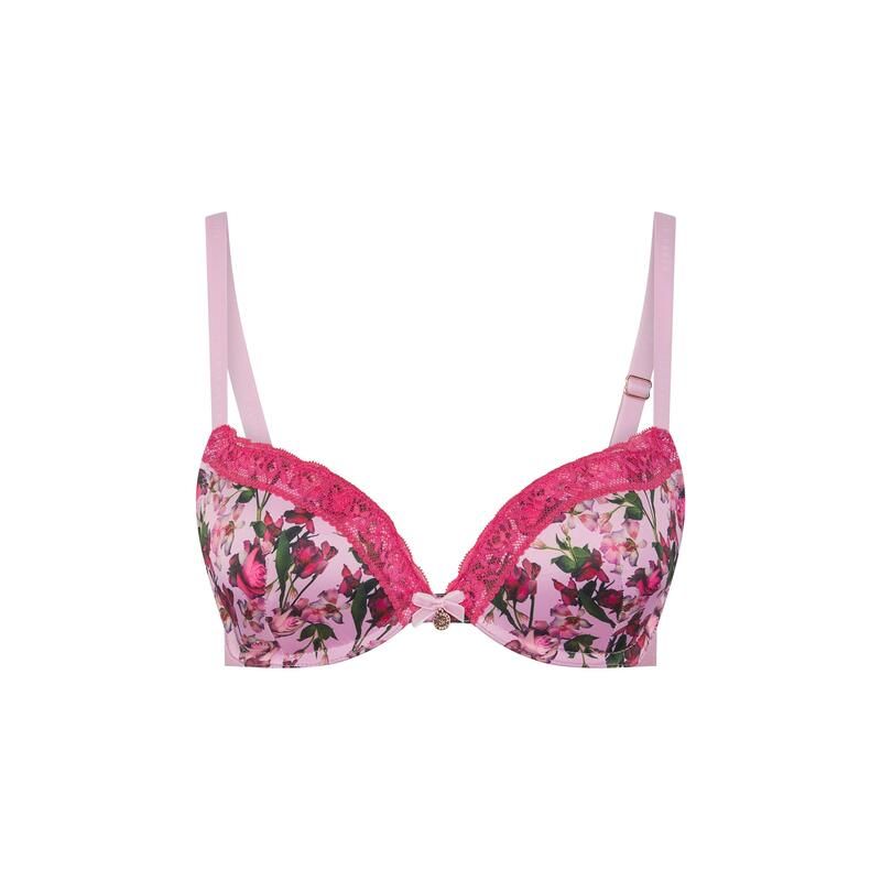テッドベーカー レディース アンダーウェア ブラジャー Ted Baker Ted Bak Diam PushUp Ld71 Pink Floral ピンク